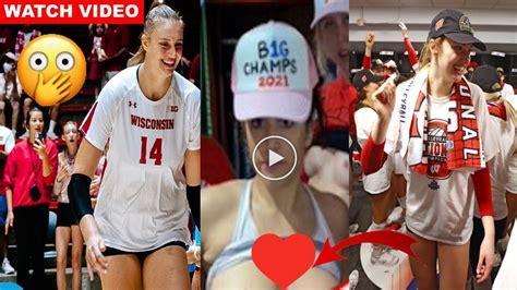 wisconsin volleyball players nude|Wisconsin Volleyball Nude Laura Schumacher Leaked!